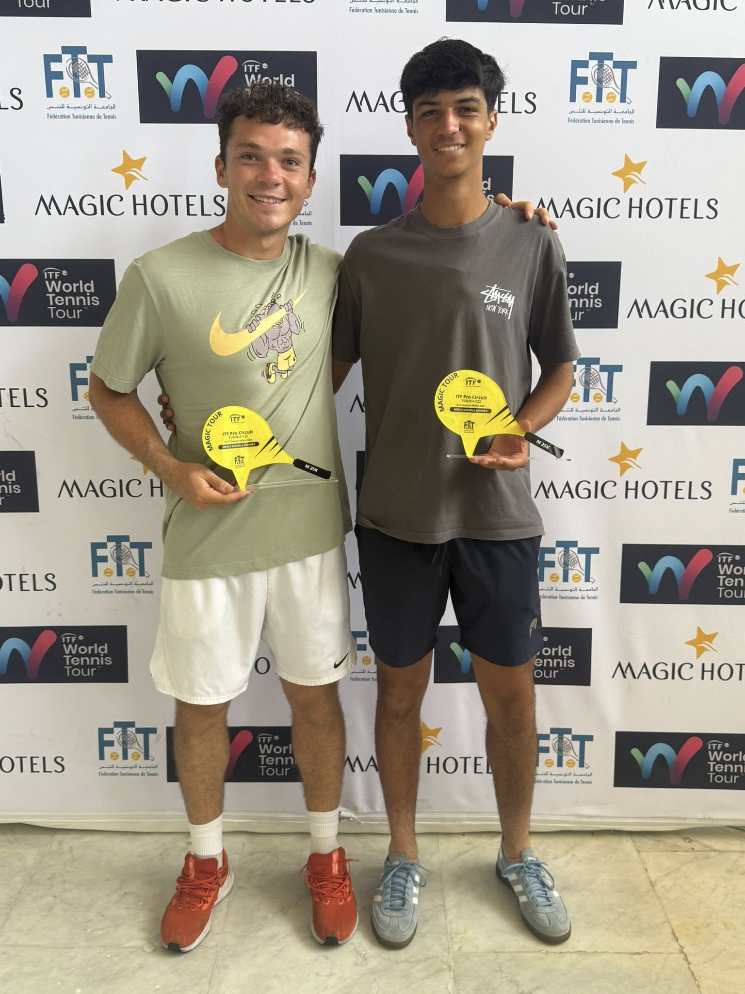 I&ntilde;aki Montes conquista su primer t&iacute;tulo del a&ntilde;o en dobles en T&uacute;nez